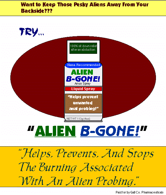 Alien B-gone Webpage